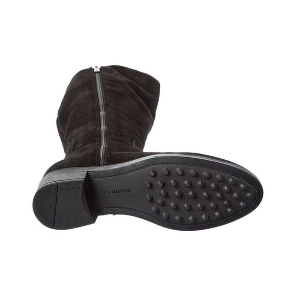 La Canadienne Shayla Suede Boot, Black - Picture 4 of 5